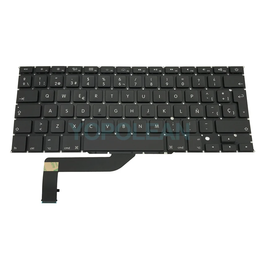 Новая испанская клавиатура A1398 для Macbook Pro Retina 15 дюймов сменная конец 2013 Mid 2014 2015 |