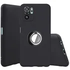 С кольцом-держателем кронштейна Мягкий ТПУ защитный чехол для объектива для Xiaomi Redmi Note10 4G 5G Pro Max Mi10S Mi11 ультра Lite POCO X3 Pro F3 NFC