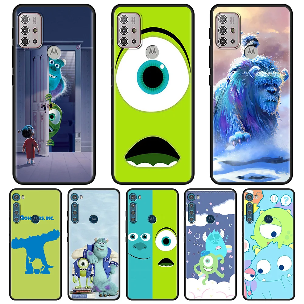 

Чехол с мультипликационным изображением Disney Monsters University Mr.Q для MOTOROLA G10 G8 Power Lite G9 G8 Plus Edge 20 Pro 20Lite, силиконовый чехол