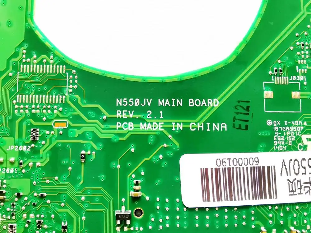 Оригинальная материнская плата для ноутбука ASUS N550JK N550JV I7 4700HQ GTX850M 4 Гб REV 2 1