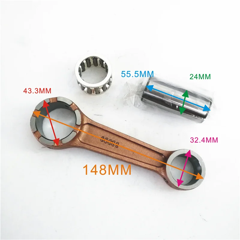 Лодочный двигатель 689-11651-00 комплект Шатунов для Yamaha Parsun 30HP 25HP 2-тактный подвесной