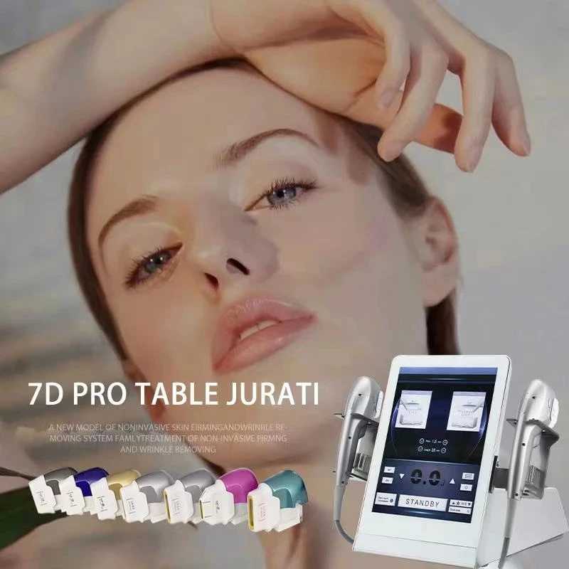 

Free shipping 4D v max Anti Aging skin tightening device Ultrasound wrinkle removal Cartirdges face lift Beauty machine