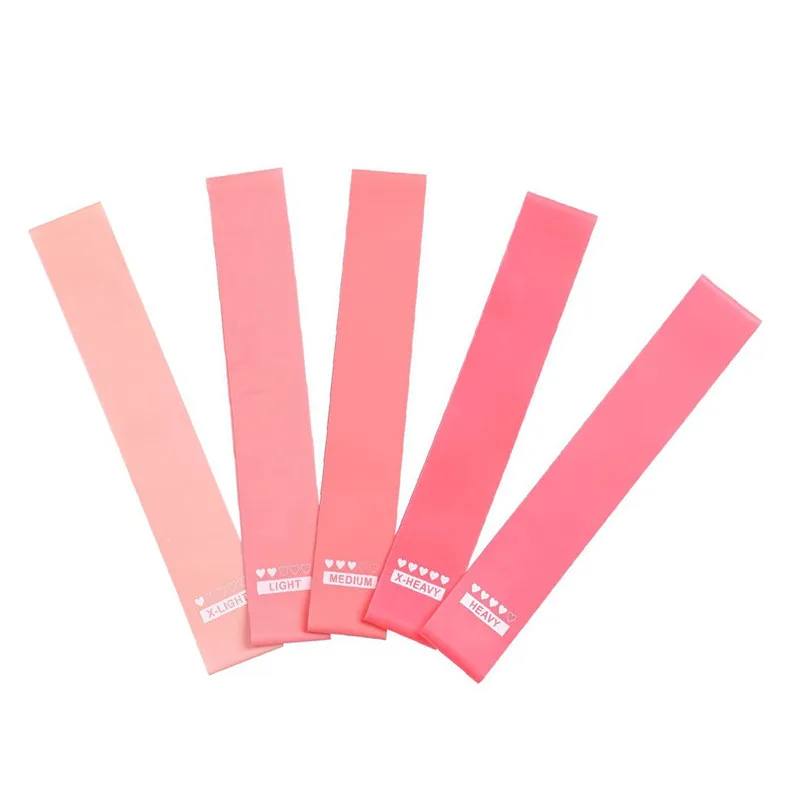 

5Pcs/Set Elastic Band For Fitness Gum Resistance Bands Yoga Workout Sport Elastic Bands Rubber Training Exercise Equipments