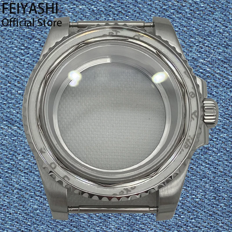 Мужские аксессуары для часов 40 мм чехлы из нержавеющей стали сапфировое стекло