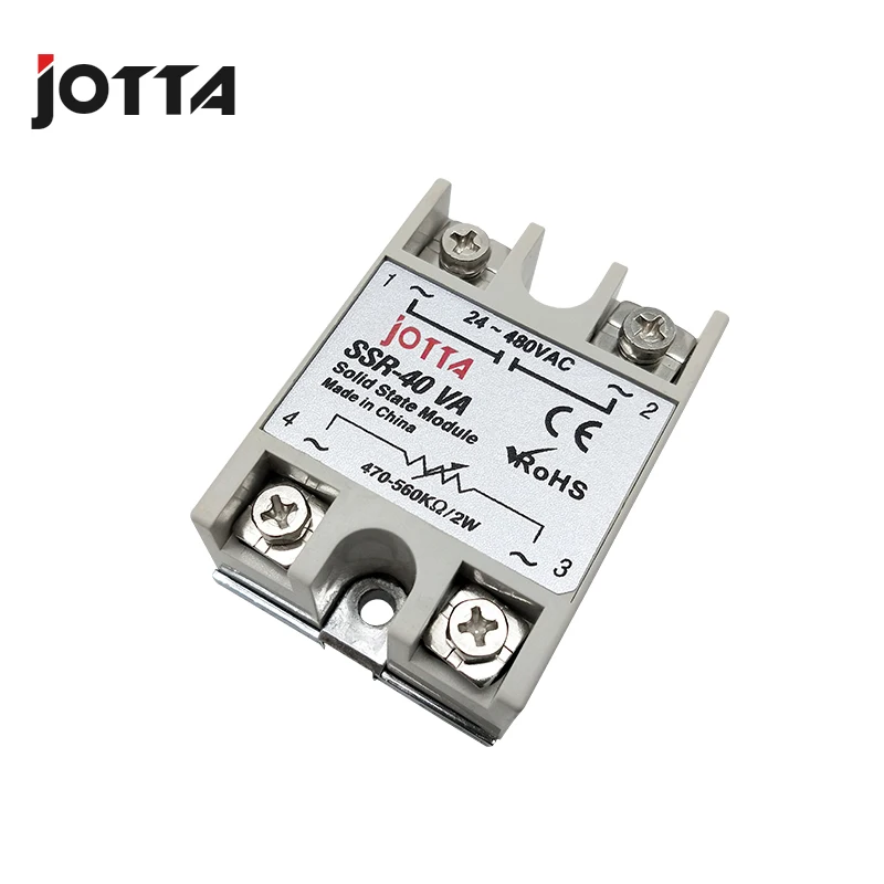 Ssr-10va/25VA/40VA VR к AC 40A белый цвет твердотельный регулятор SSVR напряжения - купить по