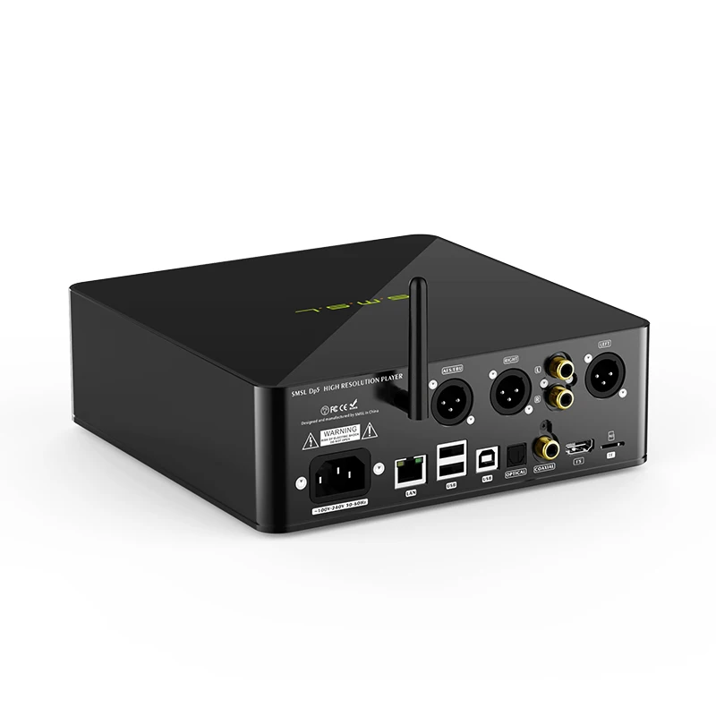 2020 Новый SMSL DP5 Высокоточный музыкальный плеер ES9038PRO MQA 32 бит/384 кГц DSD256 Bluetooth 4 0