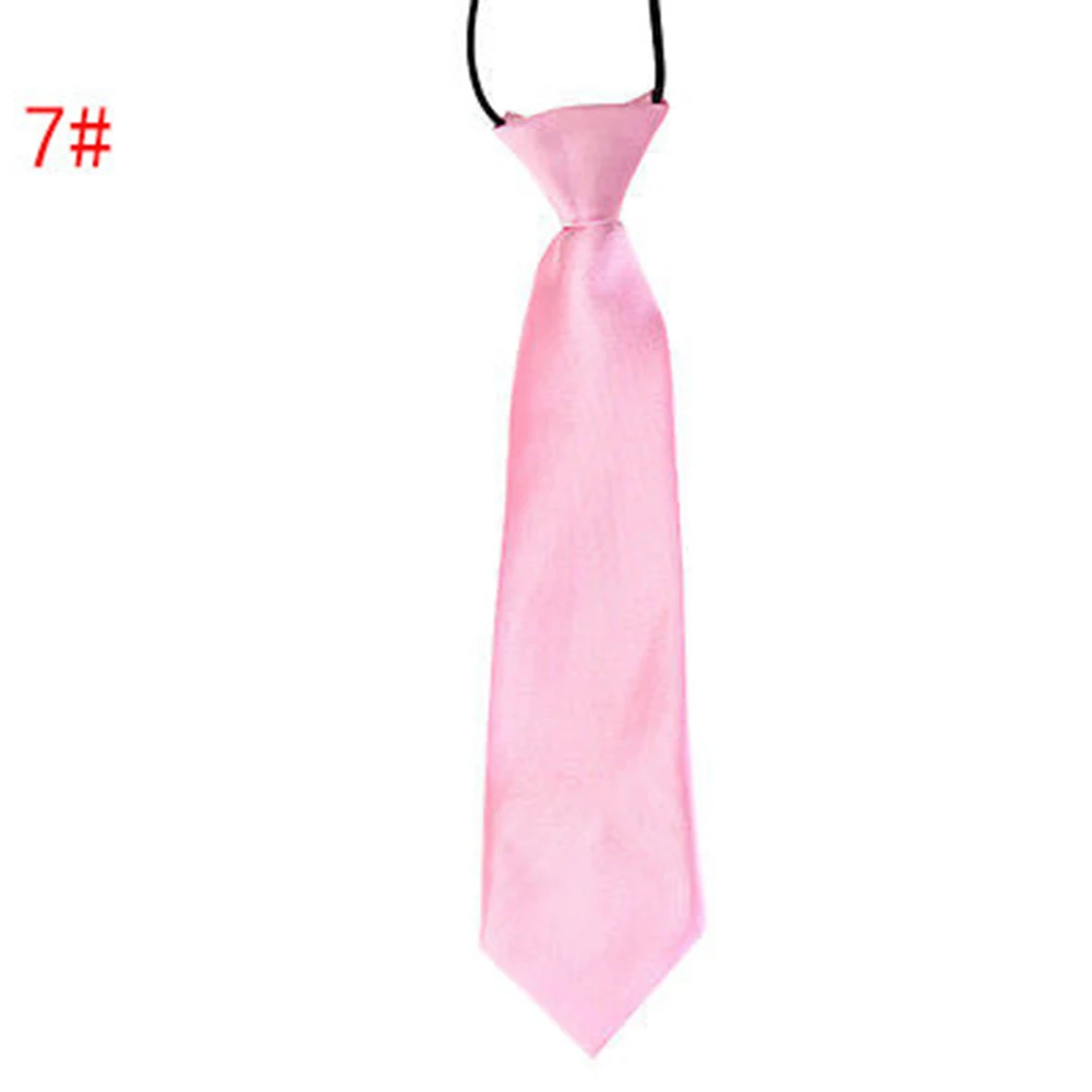 Solid Neck Tie Easy To Wear For Children Boys Girls Students Kid Rope Stage Performance Photograph Graduation Ceremony Black | Аксессуары