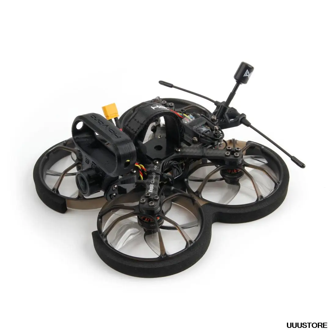 

Holybro Kopis Cinewhoop 2.5 inch FPV Drone 4S BNF PNP W/ Kakute F4 V2 Mini Tekko32 F4 45A ESC F1404 Motor Caddx Polar Vista Kit