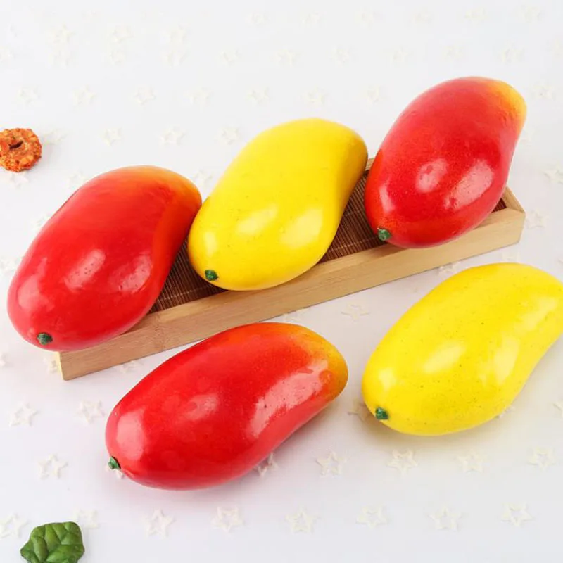 Искусственные фрукты из пенопласта манго искусственные кухонный стол