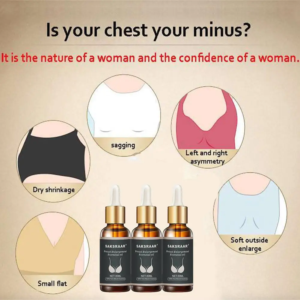 

Breast Enlargement Essential Oil Frming Enhancement Breast Enlarge Big Bust Enlarging Bigger Chest Massage Breast Enlargement