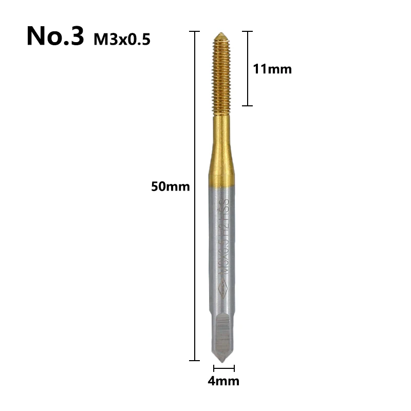 XCAN Метчики для резьбы M2-M12