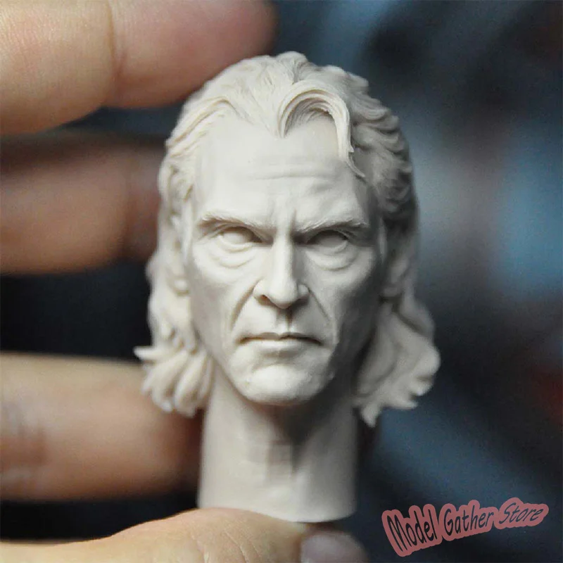 

_ 1/6 масштаб Неокрашенная голова Жака клоуна скульптура голова скульптура модель подходит для 12 "Мужской солдат экшн-фигурки тела