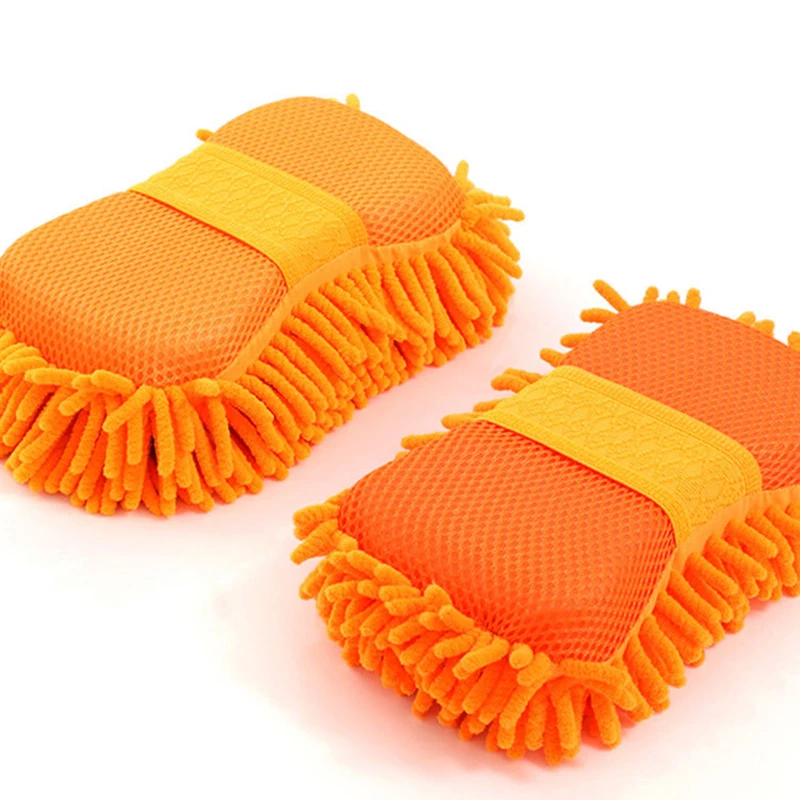 

Car Wash Mitt Cleaning Tools Chenille Soft and Thick Microfiber Glove for Auto Detailing Sponge Detail Clean Brush