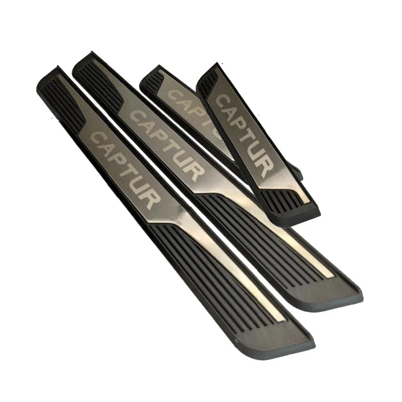 

Door Sill Scuff Plate Door Sill For Renault Captur 2015 2017 2018 2019 Guard Protector Car Sticker Car Styling