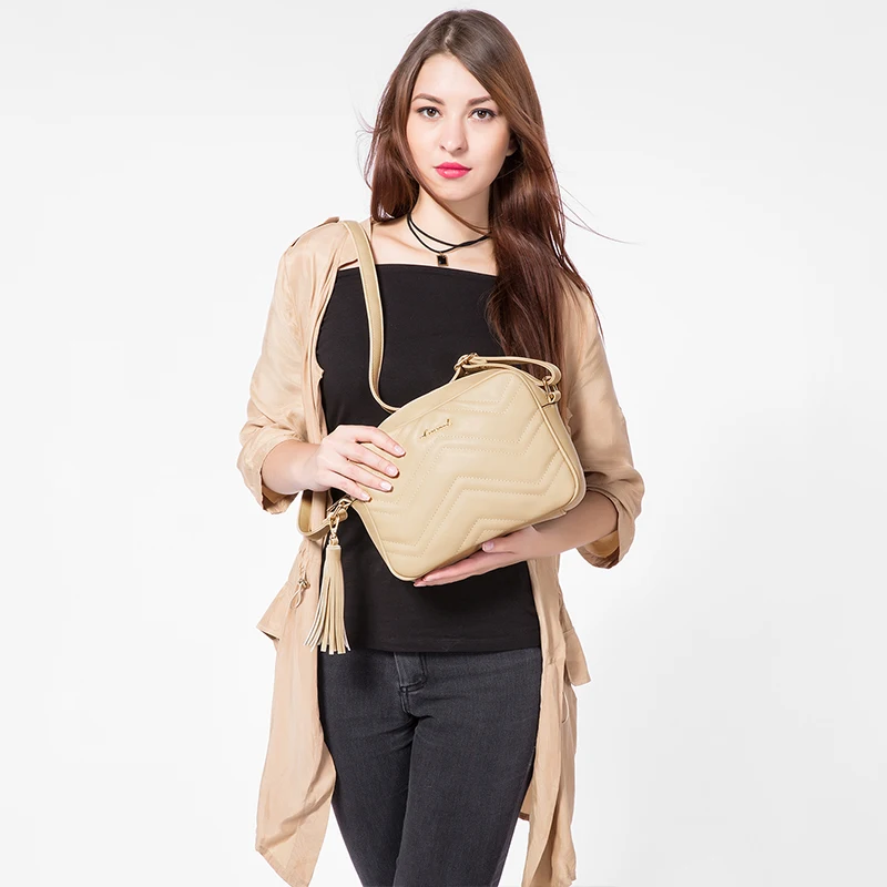 Сумка на плечо женская из экокожи с кисточкой 2020|small handbag|handbag with tasselsshoulder bags |
