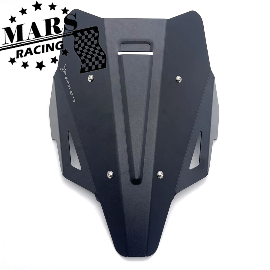 Подходит для YAMAHA FZ07 MT07 MT-07 mt07 2021 2022 мотоциклетный черный ветровой экран лобового