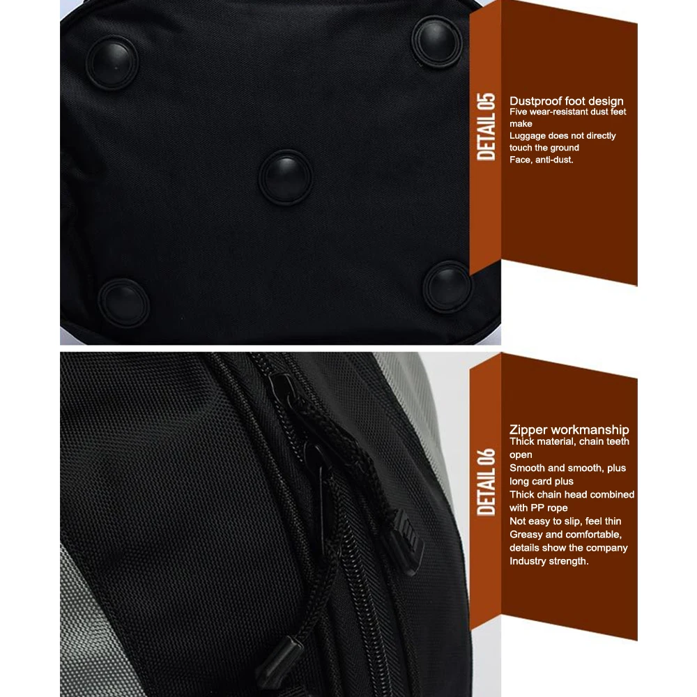 

Waterproof Motorcycle Scooter Sport Luggage Rear Seat Rider Tail Bag Helmet Pack Bag Large Capacity Travel Luggage