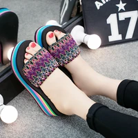 2020 spring and autumn new slippers trendy fashion wild lightweight comfortable wear resistant word with sandals