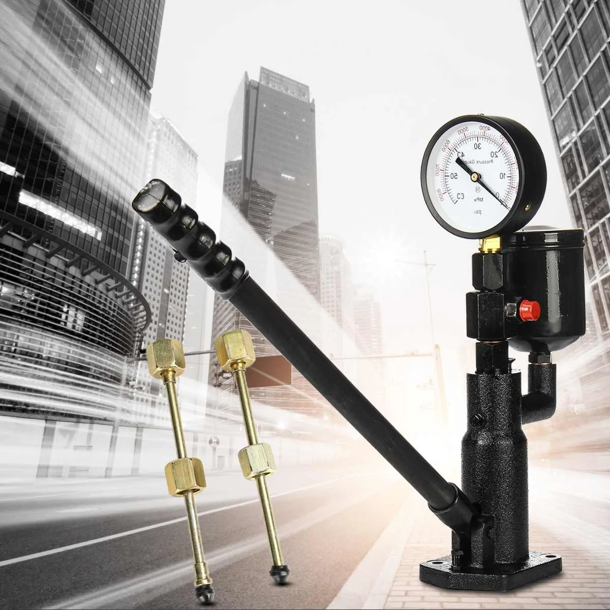 

Diesel Injector nozzle validator 0-60Mpa With 5micron filter validator fuel Injector tester kit with common rail injector tester