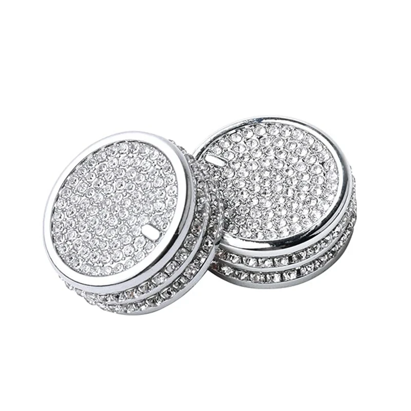 

Bling Car Accessories Interior Volume Switch Knob Covers for Jetta GLI/Tiguan S/Golf/Altas/Taos 2 Pack