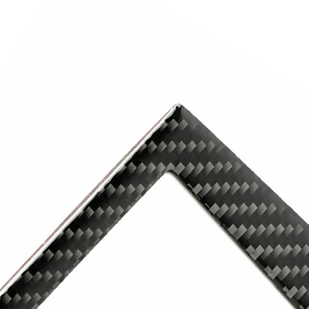 

Carbon Fiber Car Interior Console GPS Navigation Cover Trim Sticker Frame For Infiniti Q50 Q60 2014 2015 2016 2017 2018 2019