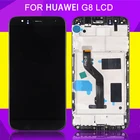 HH 1 шт. 5,5 дюймов G8 Lcd для Huawei GX8 Lcd RIO L02 L01 дисплей с сенсорным экраном дигитайзер сборка с рамкой