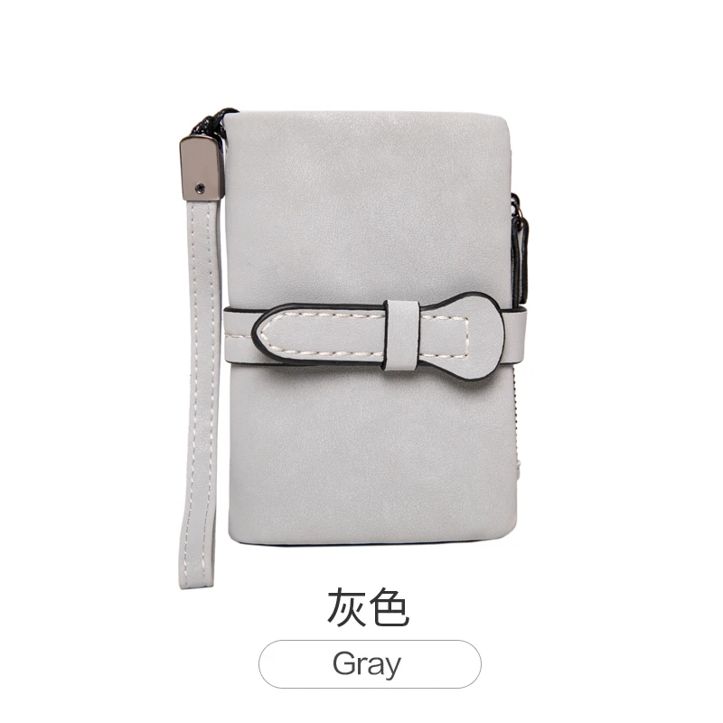 

Snap Zipper Wallet Women Folding Card Coin Holder Cute Korean Aesthetic Wallet Women Small Cartera Mujer Money Bag DE60NQB
