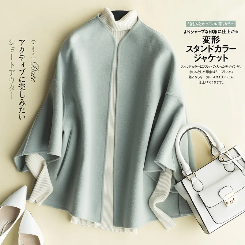 Элегантные женские 100% Шерстяное пальто женский осень-зима Abrigo 2019 ботильоны в