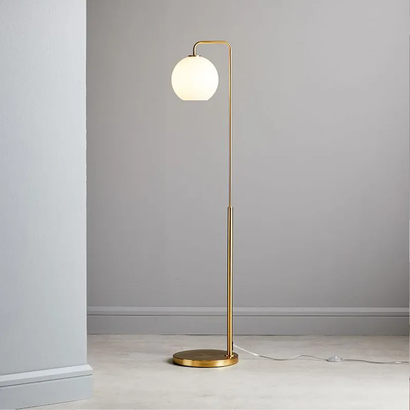 

Креативная Напольная Лампа в стиле пост-модерн со стеклянными шариками, простая модная лампа для гостиной, кабинета