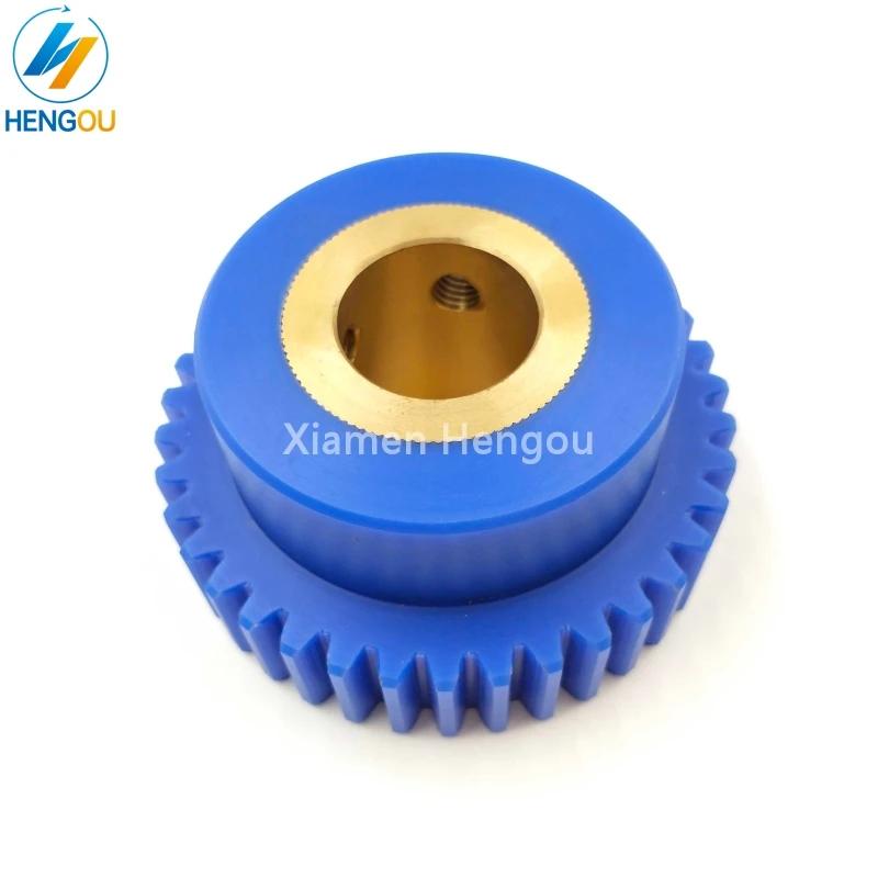 2 шт. Высококачественная нейлоновая зубчатая передача Komori для машины 38 зубьев|gear