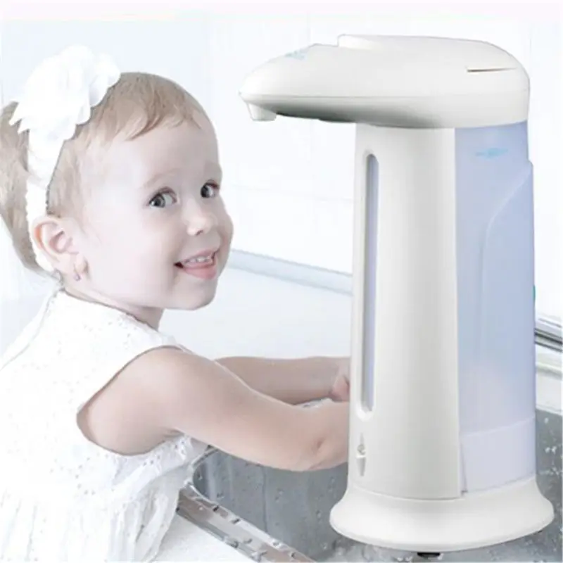

400ML Automatic Liquid Soap Dispenser Smart Sensor Soap Dispensador Touchless E7CB