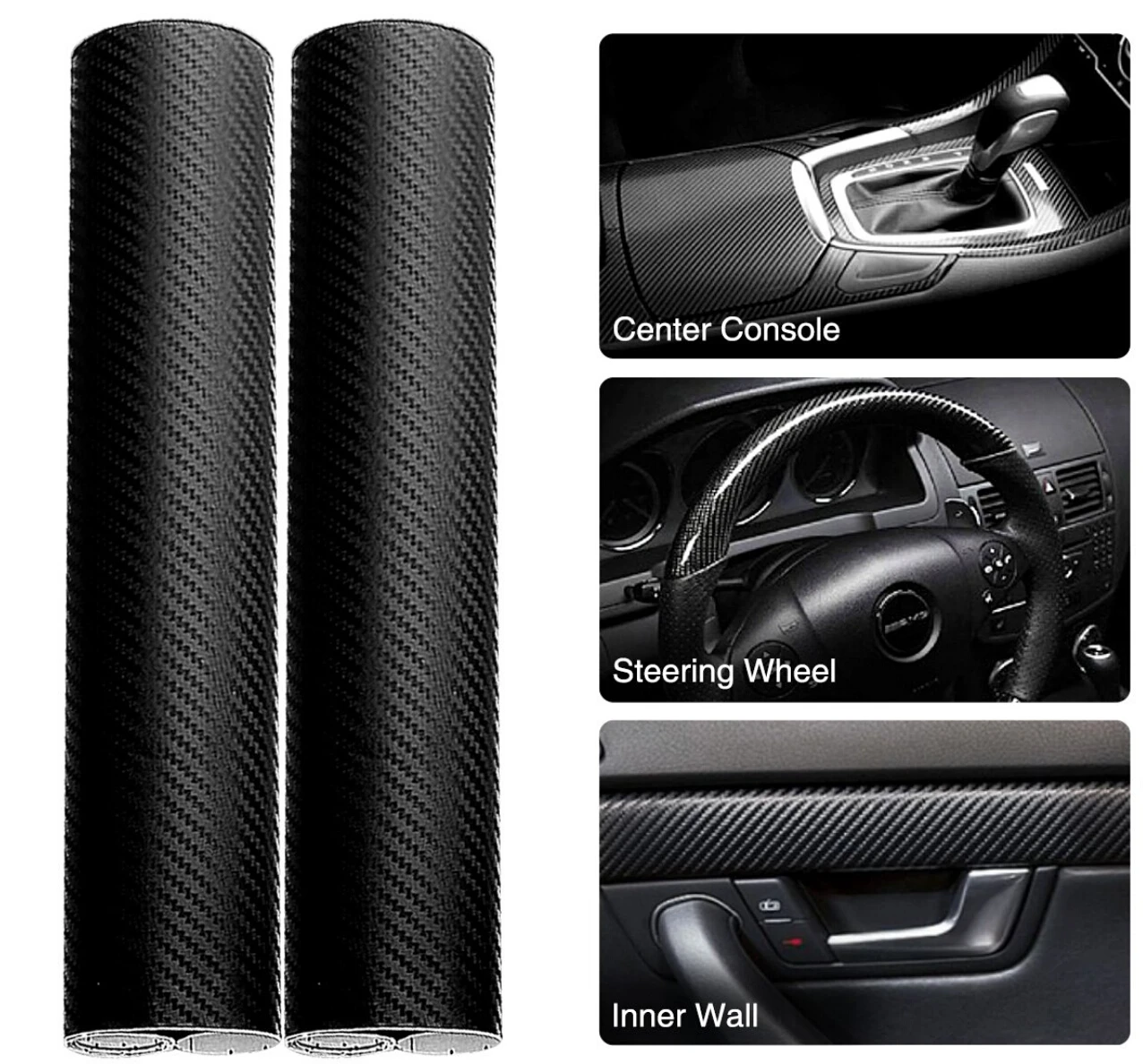 3D наклейки для автомобиля из углеродного волокна Volkswagen VW polo passat b5 b6 CC golf jetta mk6 tiguan