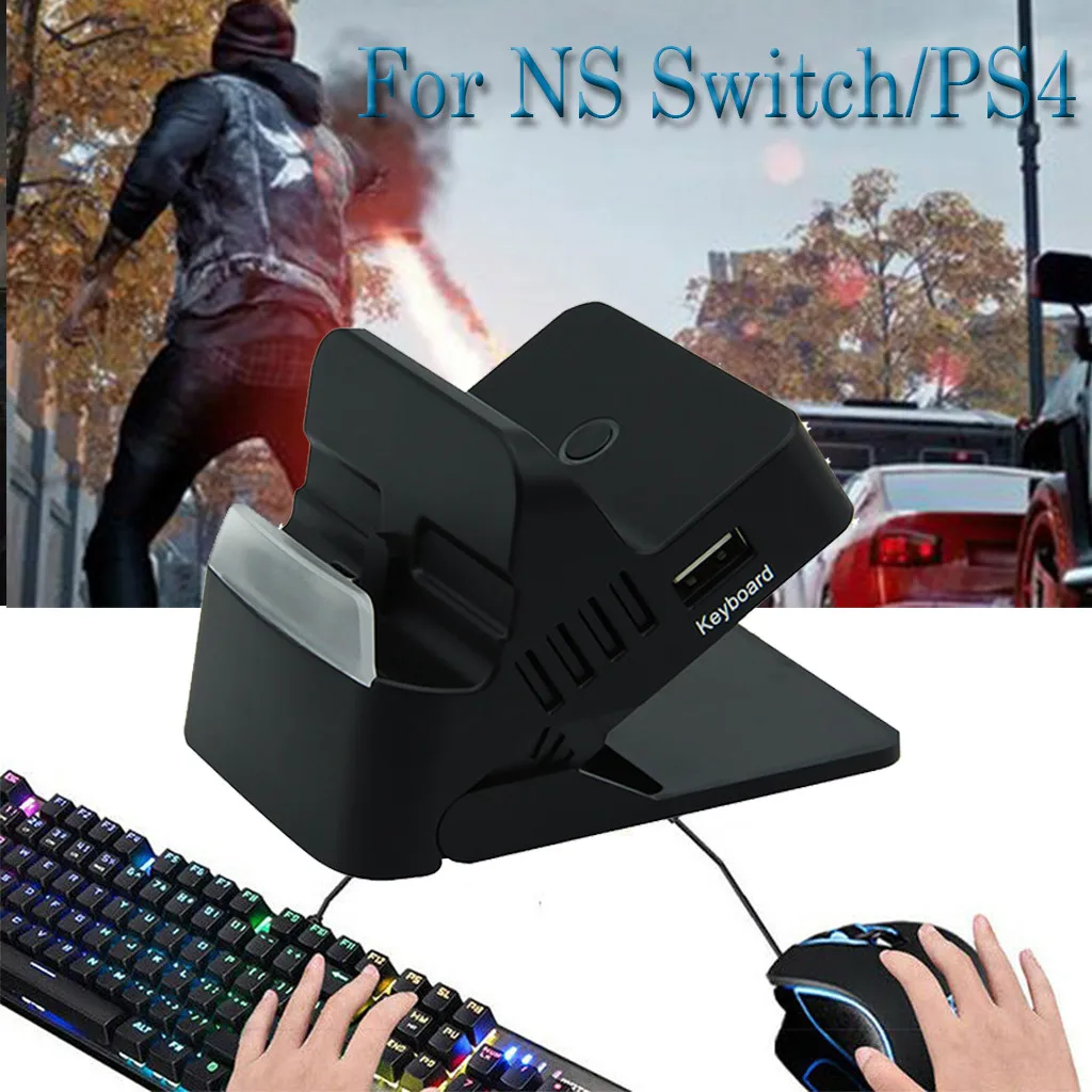 TYPE C док станция для HDMI база Зарядное устройство клавиатура Мышь конвертер NS Swich/PS4