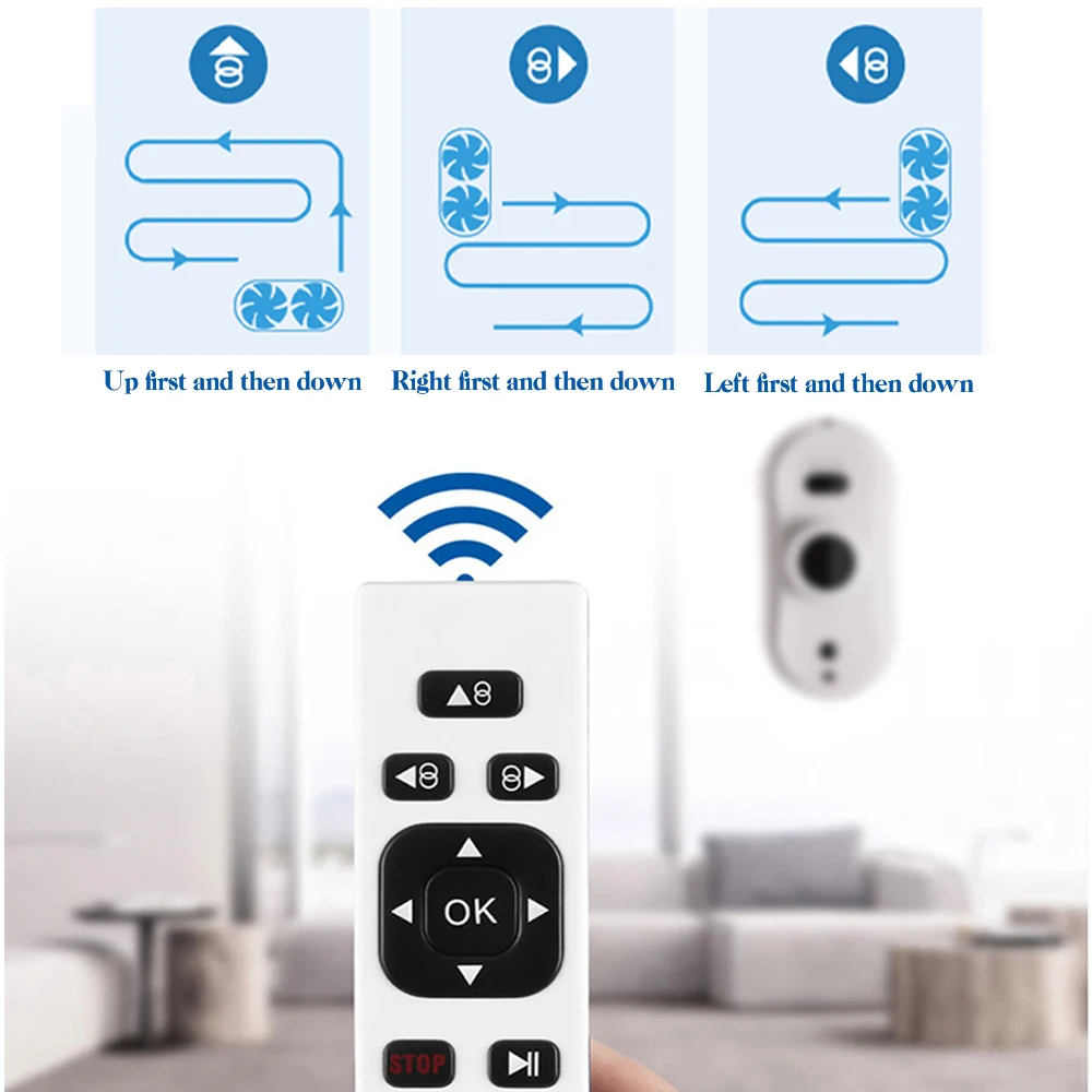 Электромойка окон Panadiod умный робот мойщик с магнитом и дистанционным
