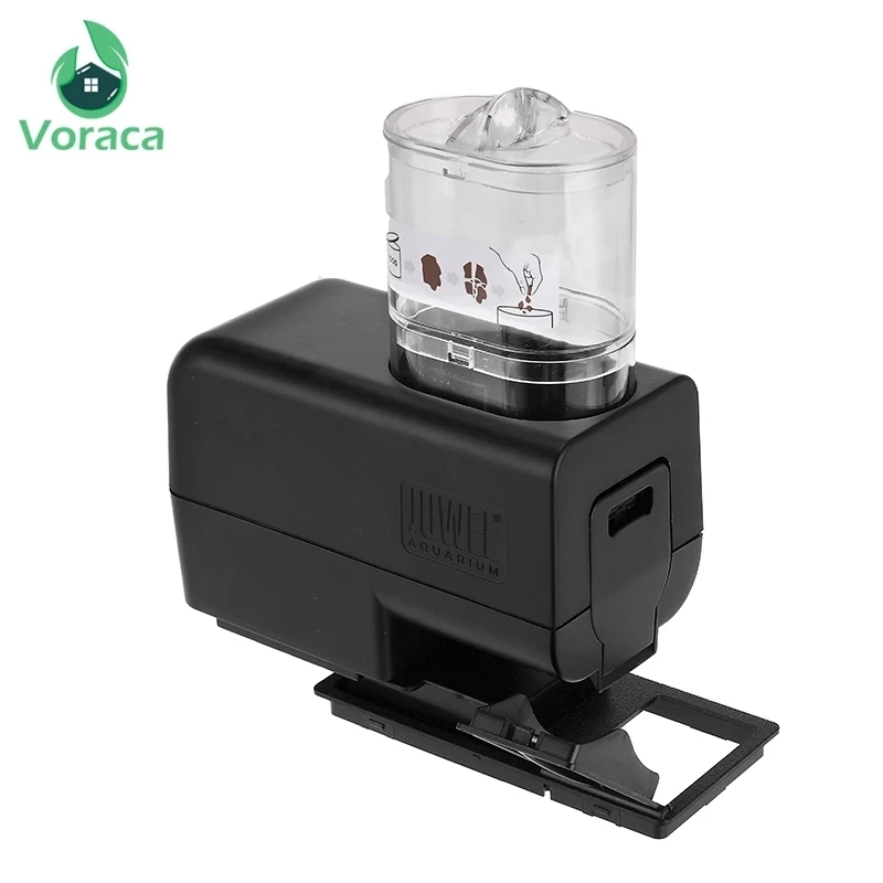 

Aquarium Tank Automatic Timer Fish Feeder Digital Electronic Fish Food Feeder LCD Display Capacity High