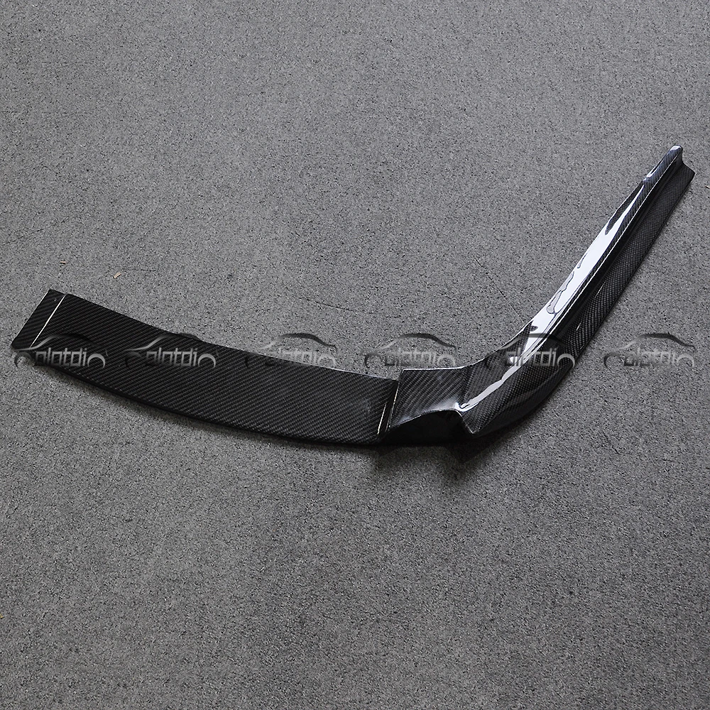 OLOTDI Реальные углеродного волокна задний бампер сплиттеры Туфли без каблуков для