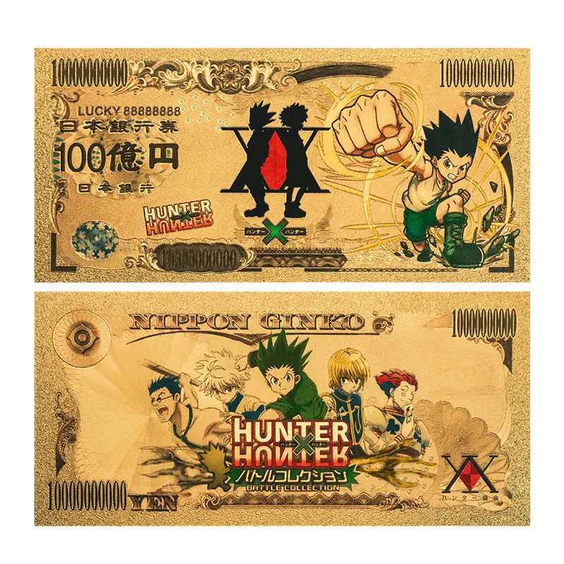 1 шт. мультяшный аниме Hunter X Косплей памятные монеты фигурки Гон фредесс Курапика