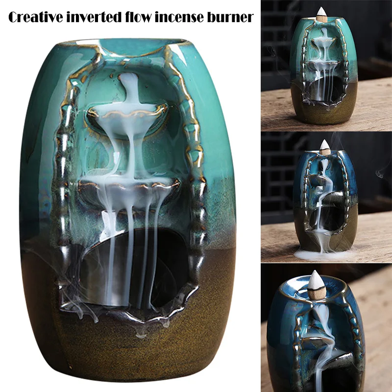 2019 Горячая курильница с обратным потоком для курения керамическая подставка