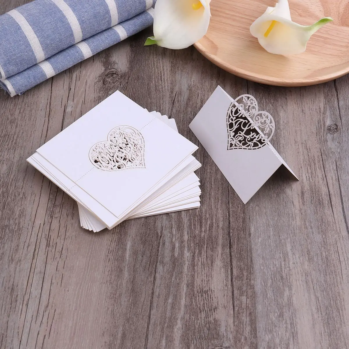 50 шт. Визитная карточка, место для свадебной вечеринки, настольные номера для сидения, карты для любви, вечерние украшения, свадебные приемные