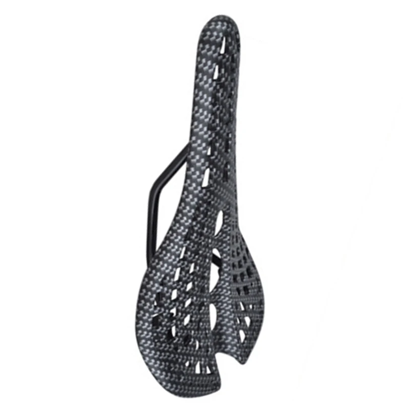 

Mountain Road Bicycle Saddle Carbon Fiber Racing Bike Riding Hollow Saddle Seat Bike Parts Cycling Printing Cushion