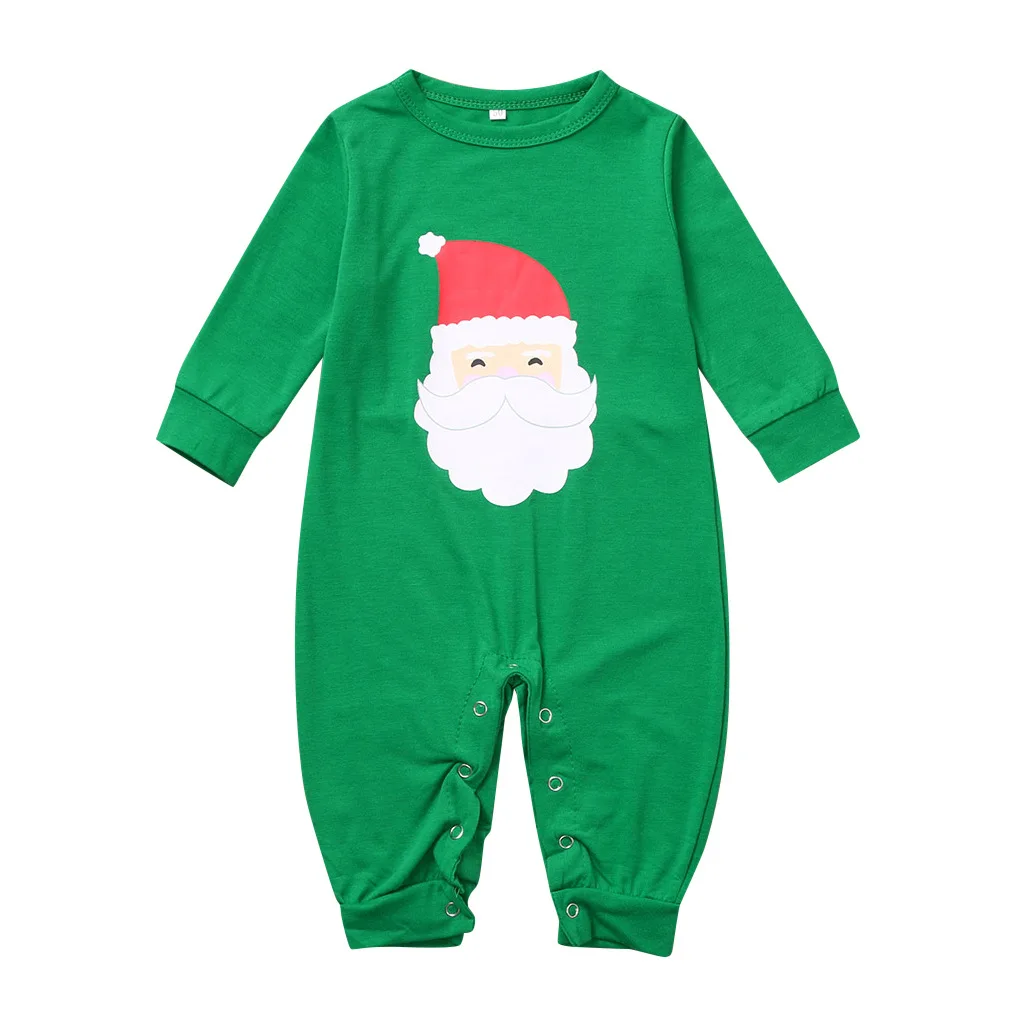 Matching Christmas Pajamas Mommy and Daughter Clothes Dad Son Family Look Santa Claus Couple Baby Bodysuit |