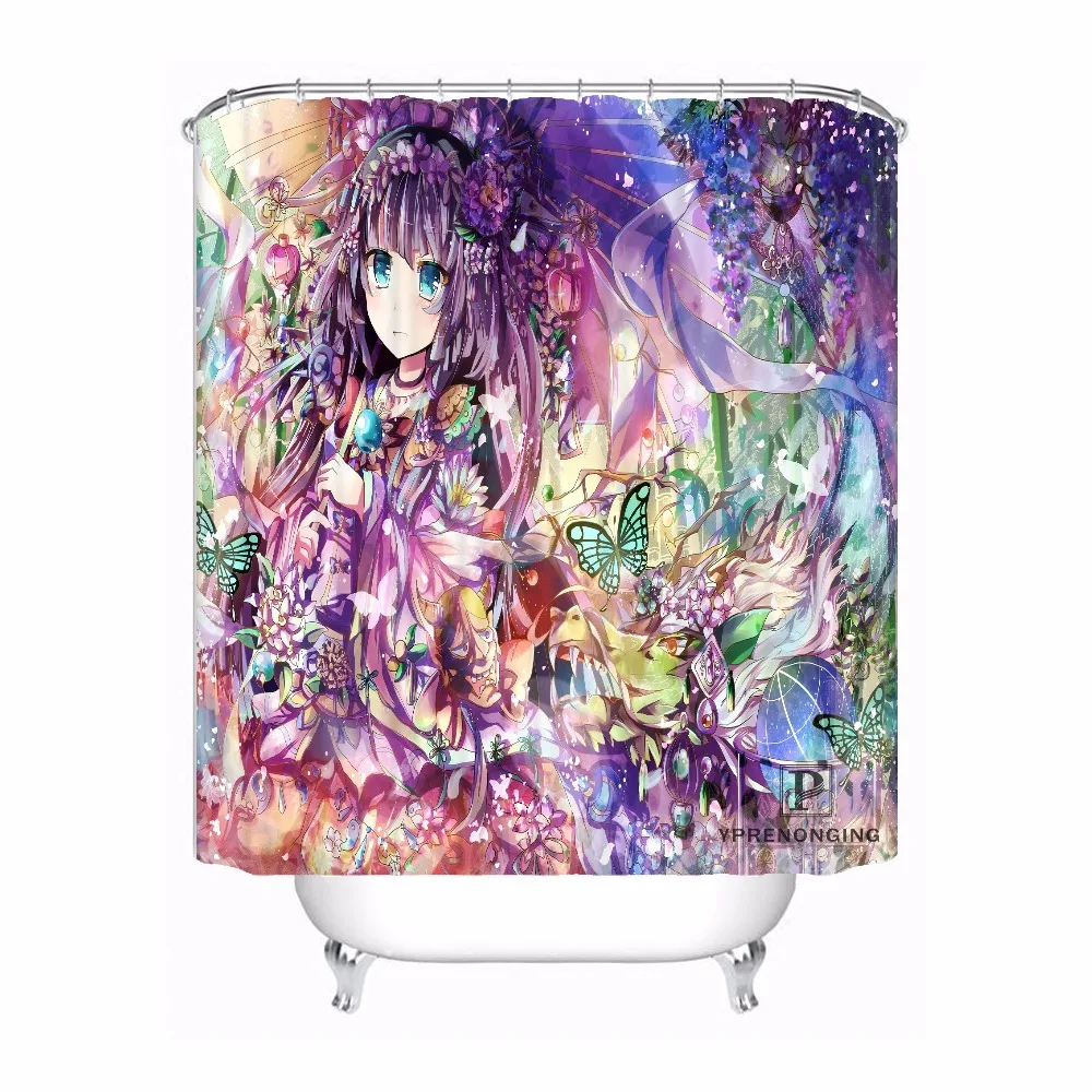 Индивидуальные Сейлор Мун Рендер Блум водонепроницаемый Душ занавес для дома