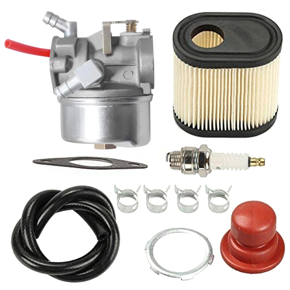 

Carburetor Kit Replacement Parts 640271 640303 640350 with Air Filter for Lawnmowers Chainsaw Filter Carb Fuel Lawn Mower Sets