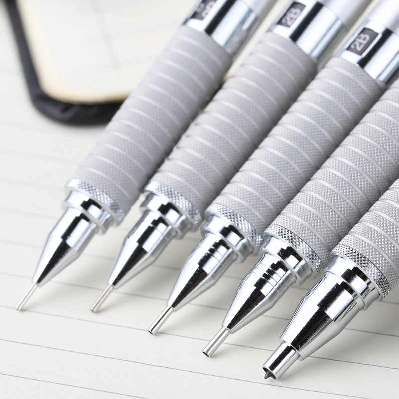 Немецкий STAEDTLER 925 25 металлический механический карандаш 1,3 мм Серебряный Профессиональный чертёжный карандаш 2,0 мм архитектурный дизайн канцелярские принадлежности