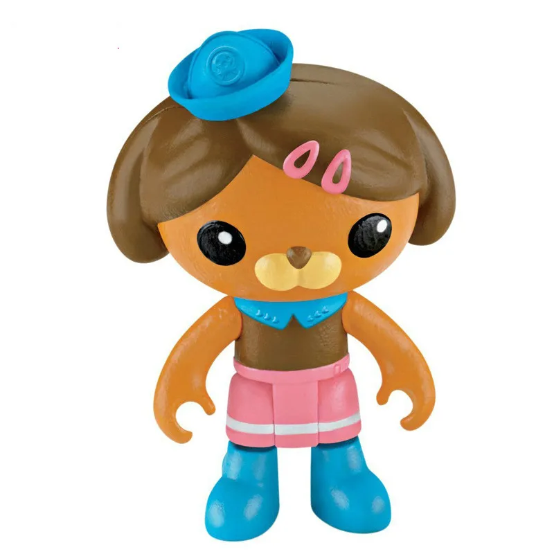 8 шт./компл. Мультяшные Octonauts ПВХ экшн-фигурки сесо шеллингтона Даши tslow игрушки