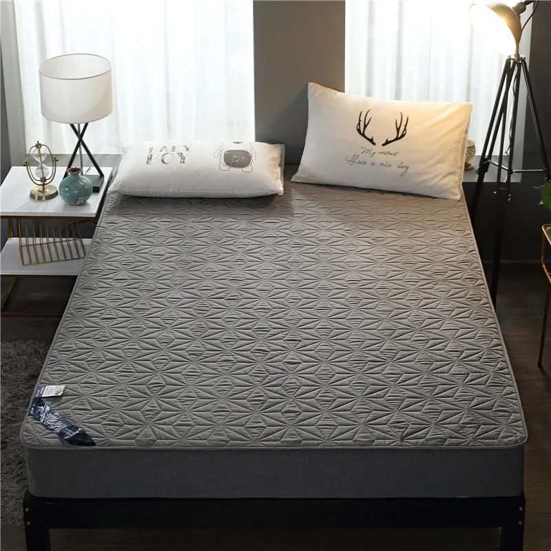 

180*20cm Cotton Terry Waterproof Mattress Pad Cover Anti Mites Bed Sheet Waterproof Mattress Protector for Bed Mattress Topper