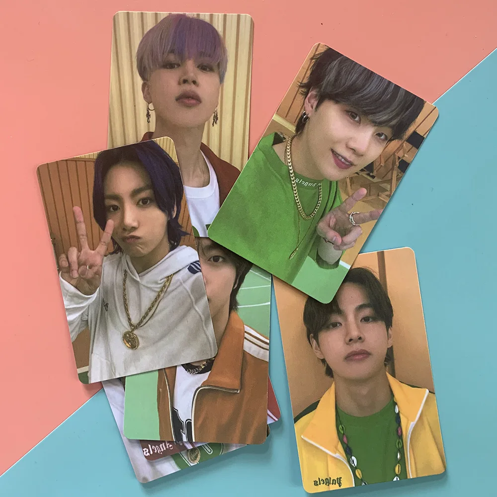 Tarjeta de álbum de fotos de Kpop Idol Merchandise Bangtan Boys Butter CARDIGAN, tarjetas postales, regalos para fanáticos, tarjeta Lomo, venta al por mayor