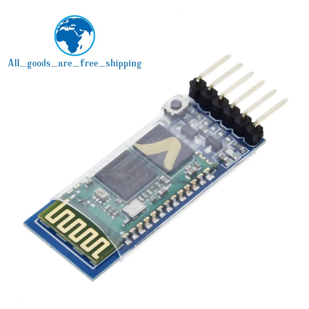 HC-05 TZT HC05 HC-05 master-slave 6pin JY-MCU анти-реверс, встроенный Bluetooth серийный проходной модуль, беспроводной последовательный dai - Цвет: HC-05