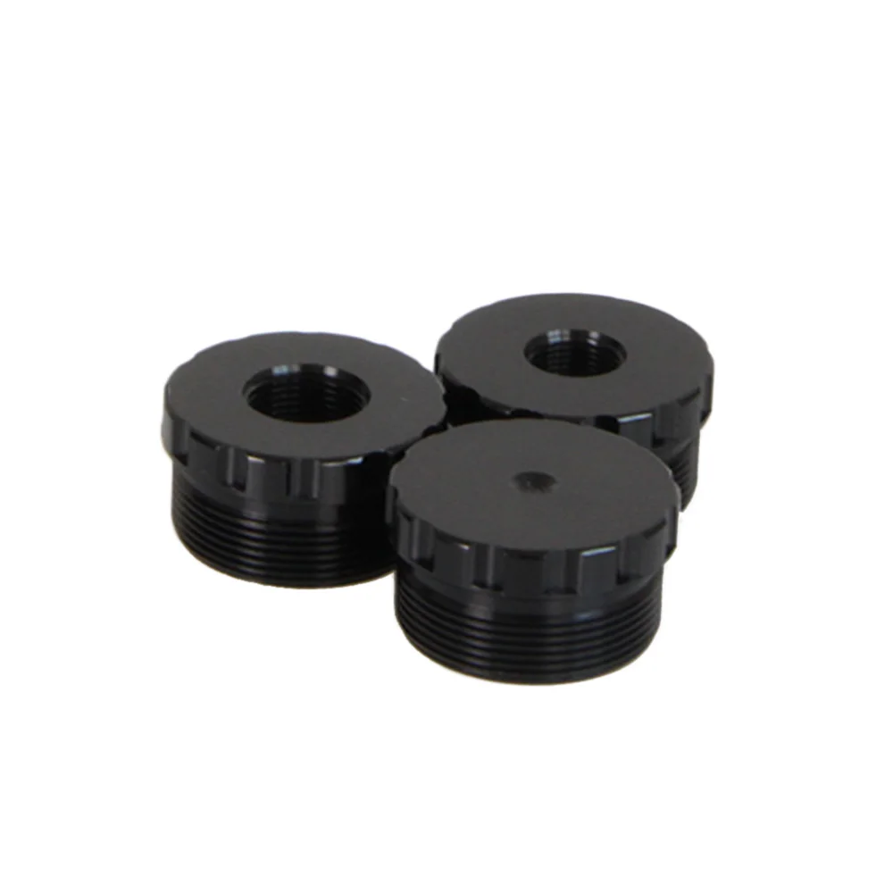 

L 7" OD 1.45" Solvent Trap 1/2x28 3 in 1 Threads 1/2-20 Black 9 Cups + Spacer with 2 Rubber O Rings 5/8-24 Car Fuel Filter 7inch