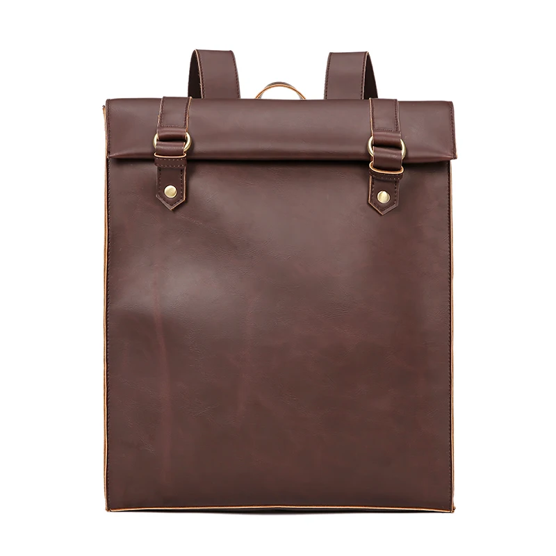 

Retro men's bag Korean schoolbag casual student backpack trend retro trend men's backpack travel bag